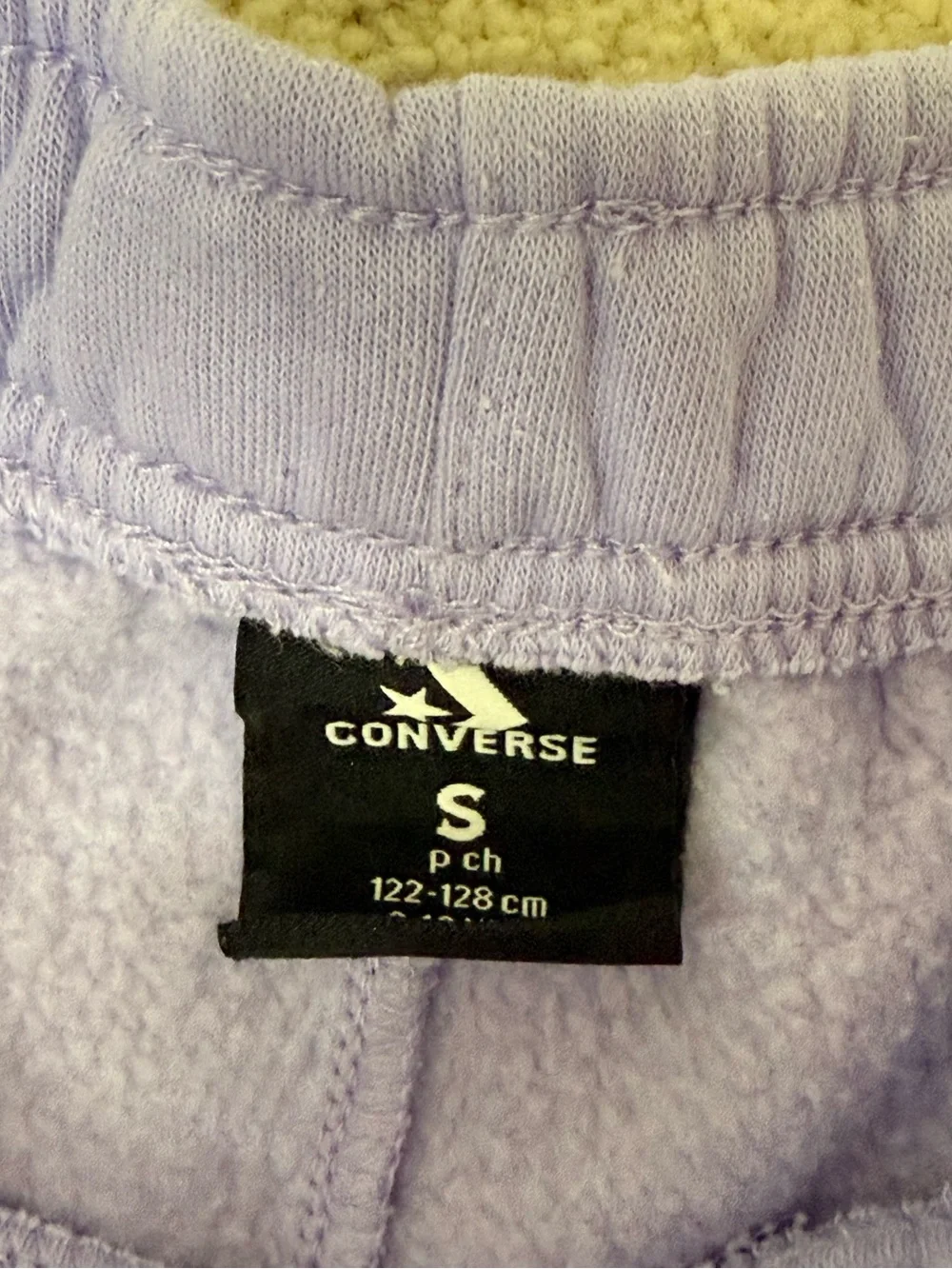 Converse White Tee and Lavender Shorts Kids Matching Set